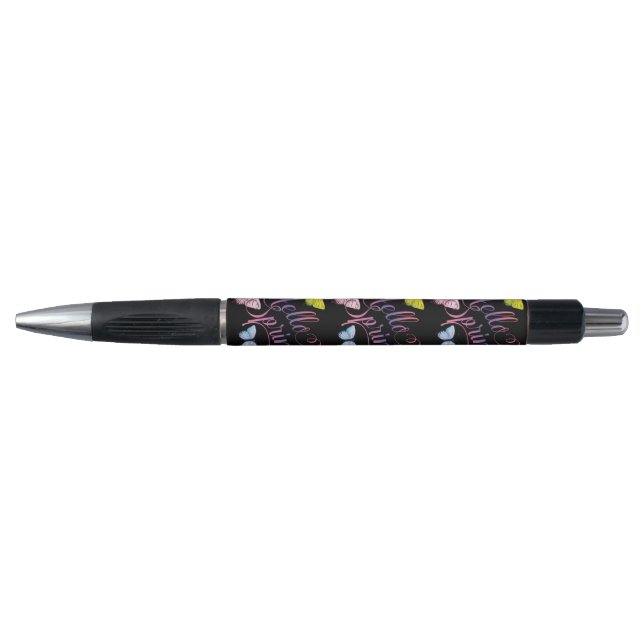 Butterfly Hello Spring Pen (Front)