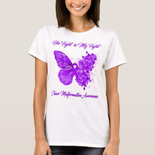 Butterfly His Fight is My Fight Chiari T-Shirt