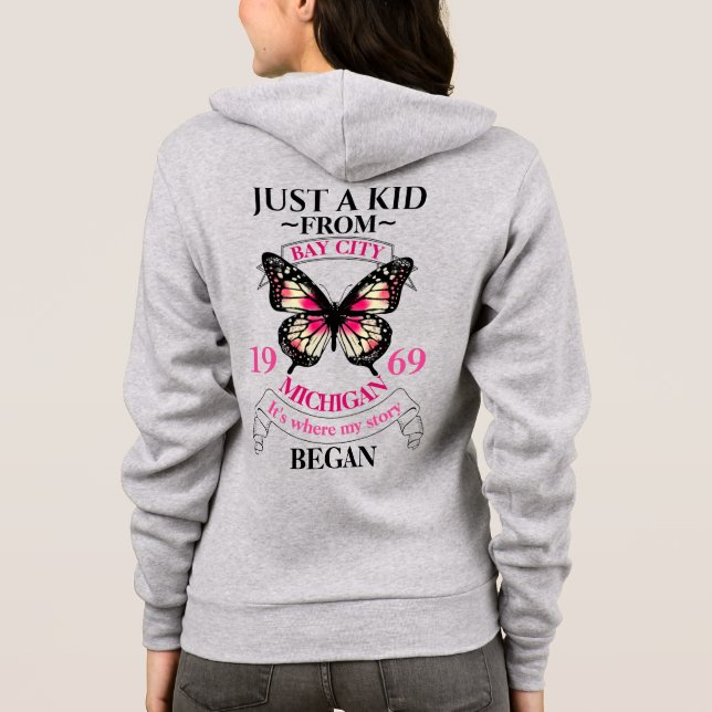 Butterfly Hometown Hoodie (Back)