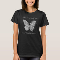 Butterfly Hope For A Cure Charcot Marie Tooth Awar T-Shirt