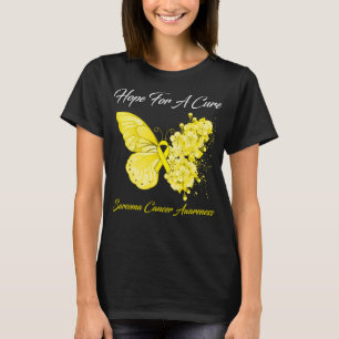 Butterfly Hope For A Cure Sarcoma Cancer Awareness T-Shirt