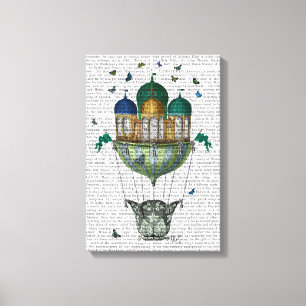 Butterfly House Canvas Print