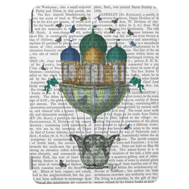 Butterfly House iPad Air Cover (Front)