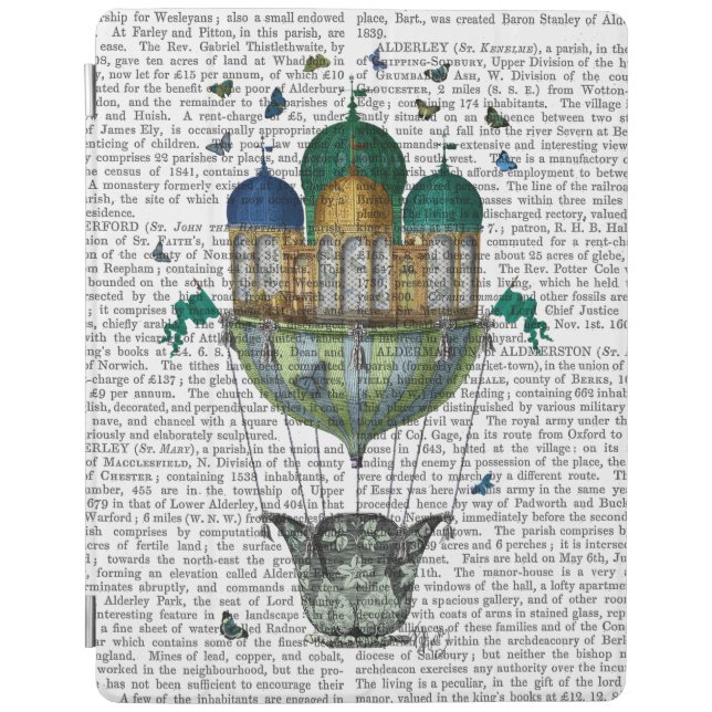 Butterfly House iPad Air Cover (Front)