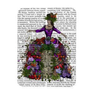 Butterfly House Queen Magnet