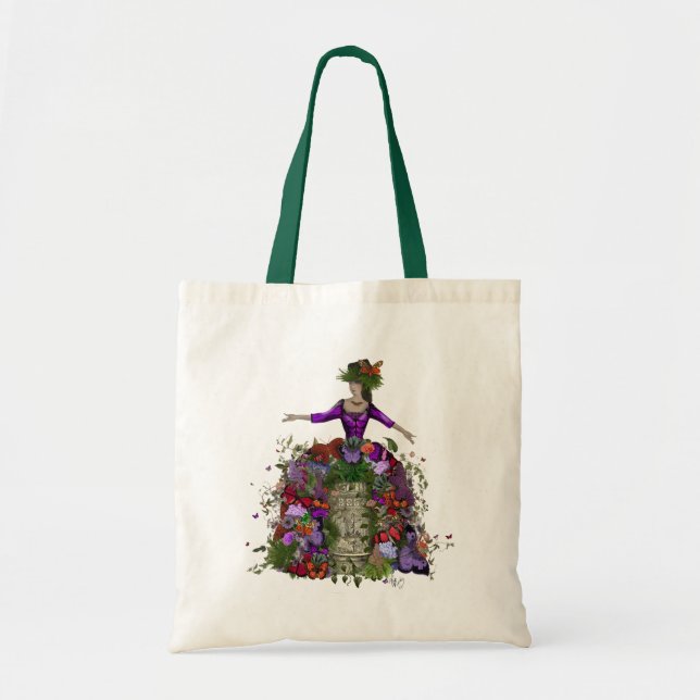 Butterfly House Queen Tote Bag (Front)