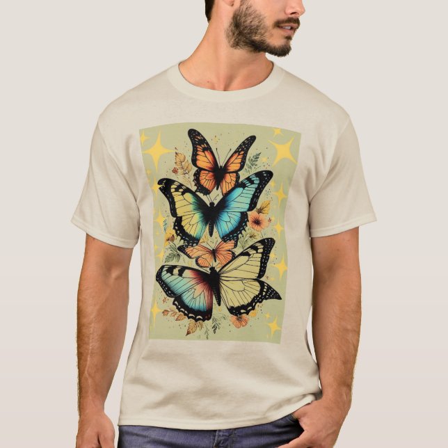Butterfly illustrations  T-Shirt (Front)