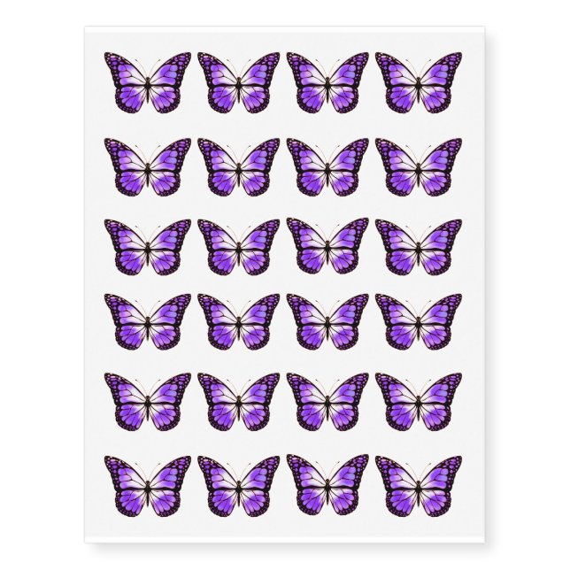Butterfly image for Temporary Tattoos (Front)