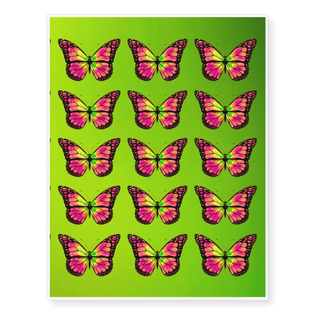 Butterfly image for Temporary Tattoos (Front)