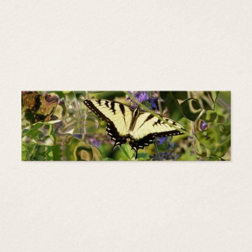 Customizable Butterfly Imagination Bookmark Business Card Templates