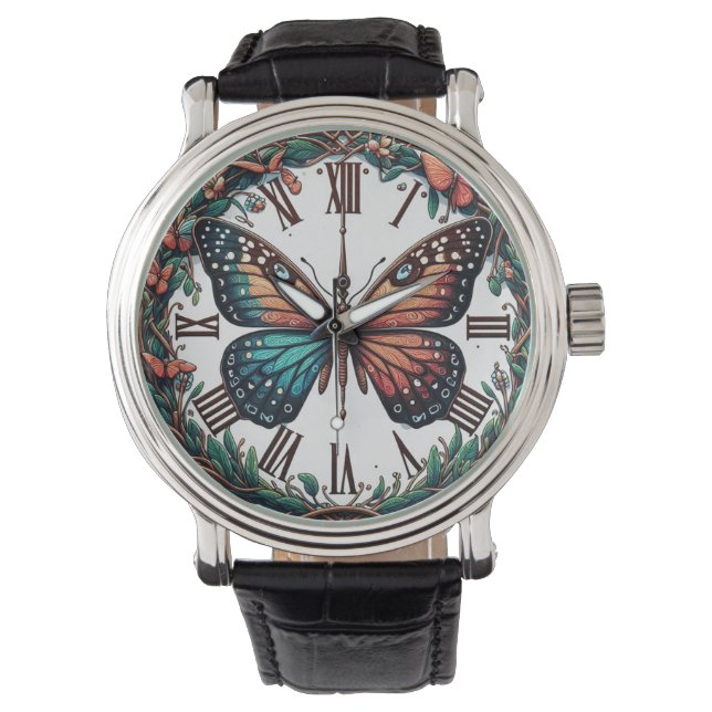 Butterfly in a forest watch (Front)