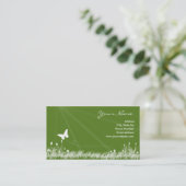 Butterfly in Flight Business Card (Standing Front)