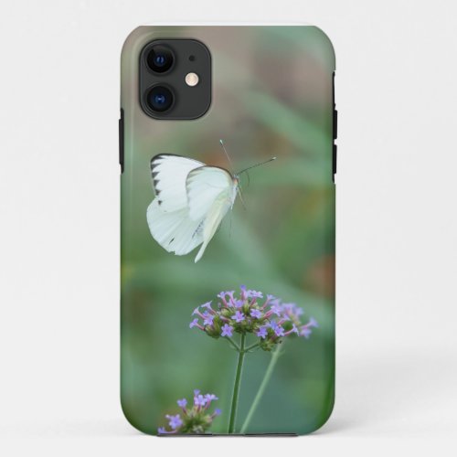Butterfly in flight iPhone 11 case