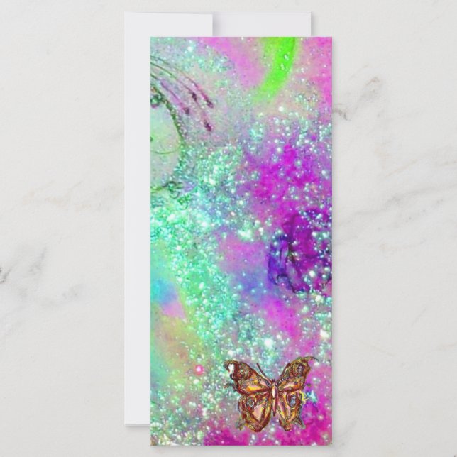 BUTTERFLY IN GOLD SPARKLES (Front)