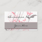 Butterfly in Honeysuckle Pink Business Card