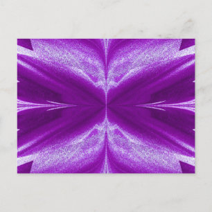 Butterfly In Purple Postcard