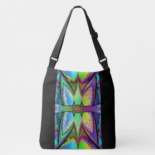 BUTTERFLY IN RAINBOW REFLECTION CROSSBODY BAG