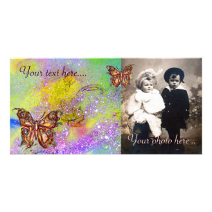 BUTTERFLY IN SPARKLES CARD