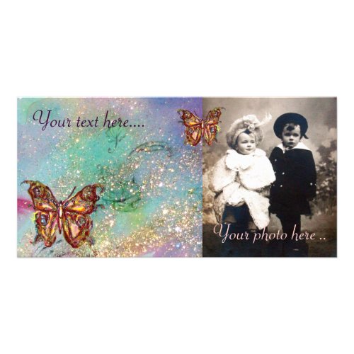 BUTTERFLY IN SPARKLES CARD