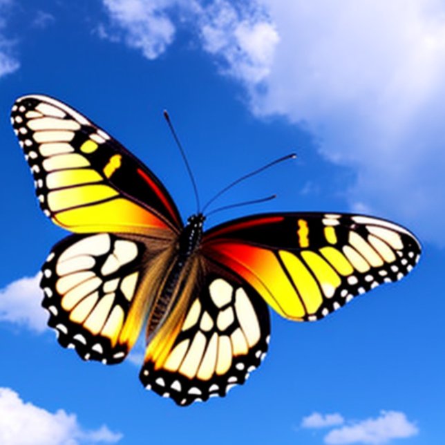 Butterfly In The Sky T-Shirt (Creator Uploaded)