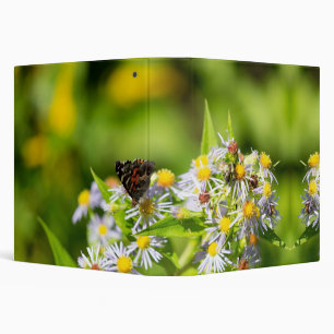 butterfly insect 3 ring binder
