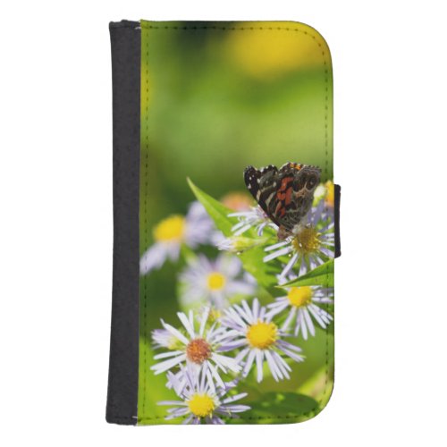 butterfly insect galaxy s4 wallet case