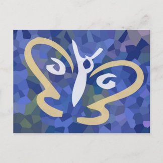 Butterfly Inside Series 1 Postcard