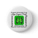 Butterfly Inspiration - Mental Health Awareness Button