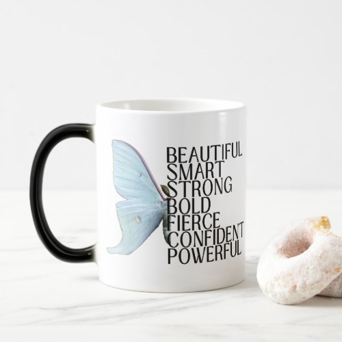 Butterfly Inspiring Qualities Morphing Magic Mug
