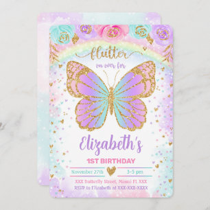 Butterfly Invitation