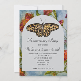 Butterfly Invitation