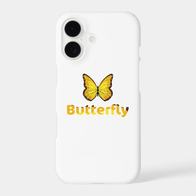Butterfly Iphone Case (Back)