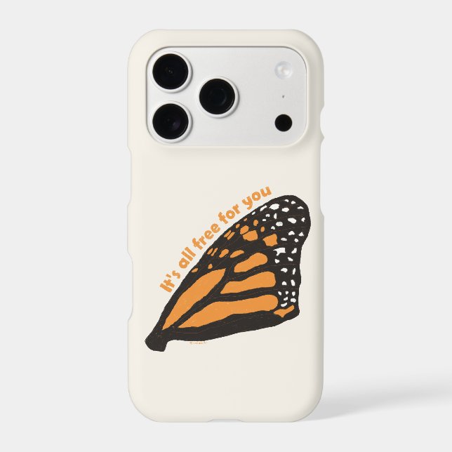 Butterfly iPhone Case (Back)