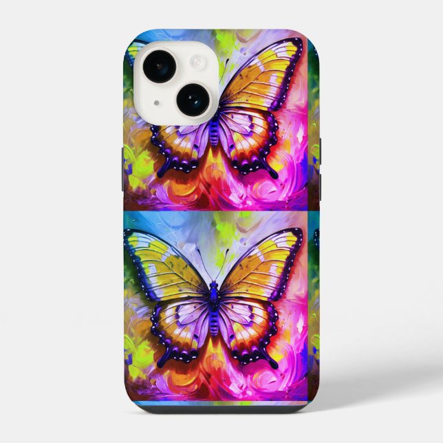 Butterfly  iphone case (Back)