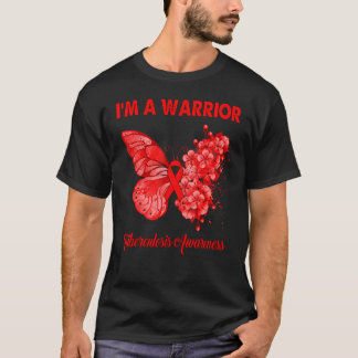 Butterfly Iu2019m A Warrior Tuberculosis Awareness T-Shirt
