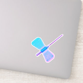 Butterfly IV Needle Nurse Sticker