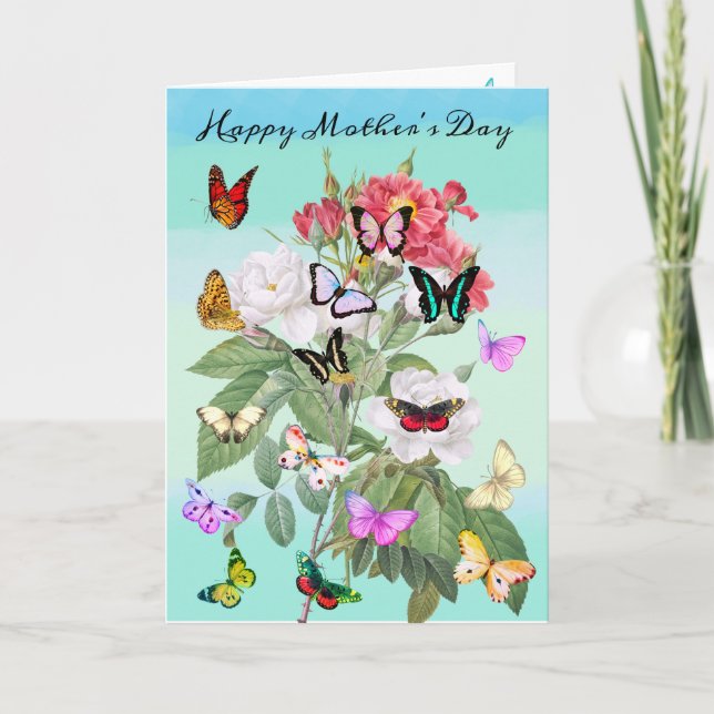 Butterfly Joy Mother's Day Card (Front)