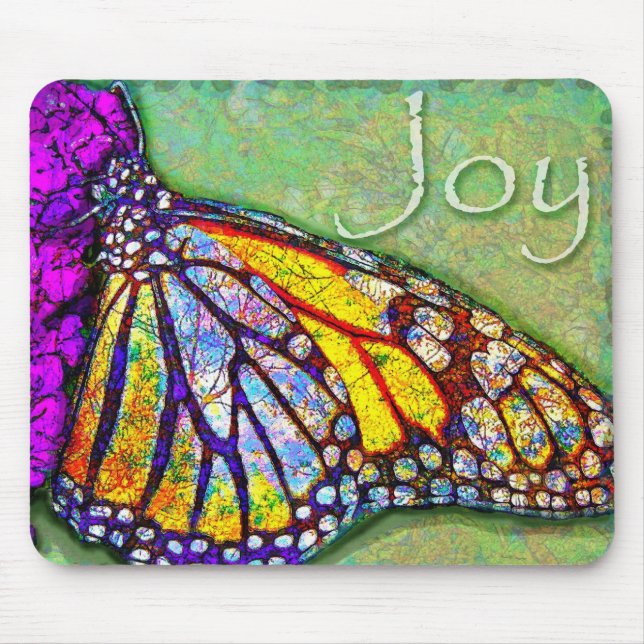 Butterfly Joy Mouse Pad (Front)
