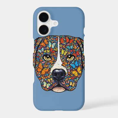 Butterfly Kaleidoscope Dog | Labrador Lover Phone  iPhone 17 Case