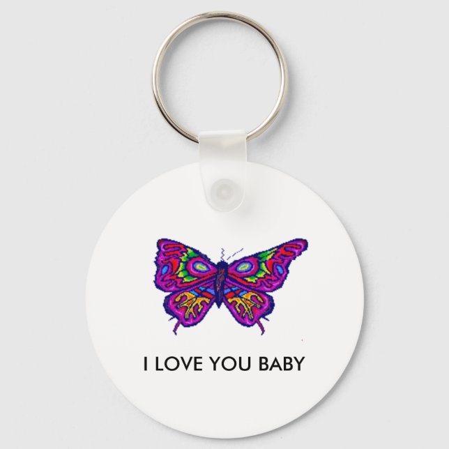 BUTTERFLY KEY CHAIN (Front)