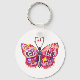 Butterfly Keychain