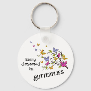 Butterfly keychain