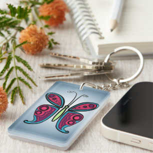 Butterfly   keychain