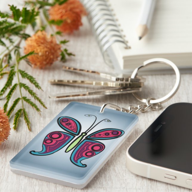 Butterfly   keychain (Front Right)