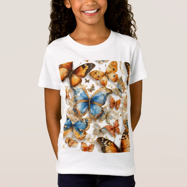 Butterfly kid's t-shirt  (Front)