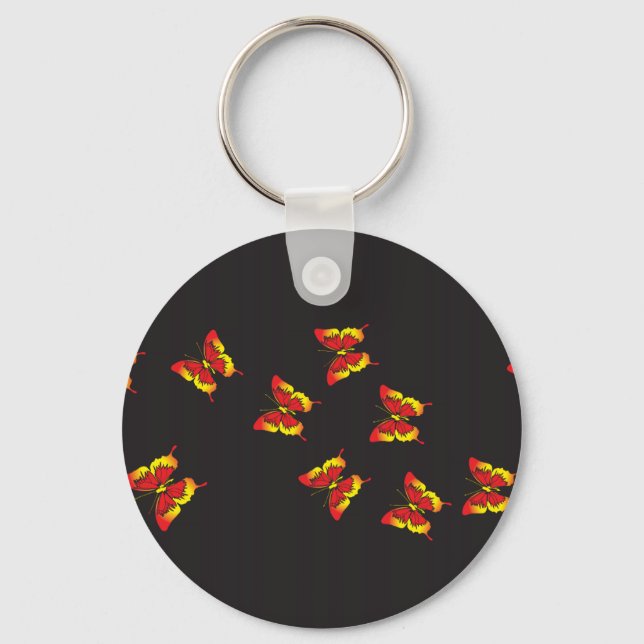 Butterfly Kisses and Dreams Keychain (Front)