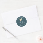 Butterfly Kisses + Baby Wishes Envelope Seal
