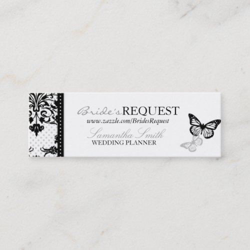 Butterfly Kisses Bold Skinny Business Card