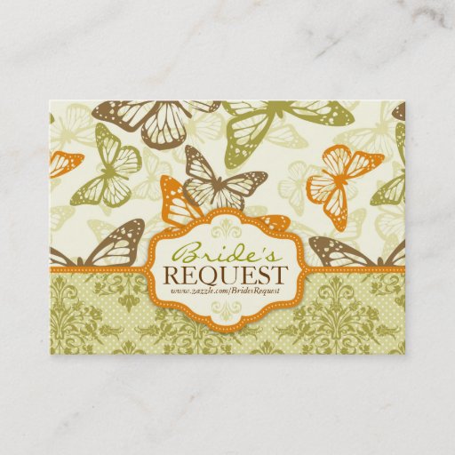 Customizable Butterfly Kisses Charming Business Card