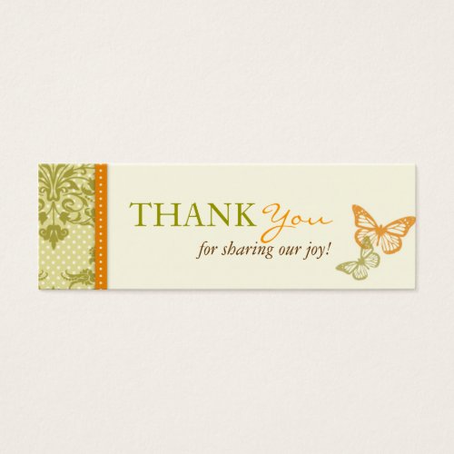 Butterfly Kisses Charming TY Skinny Card Business Cards